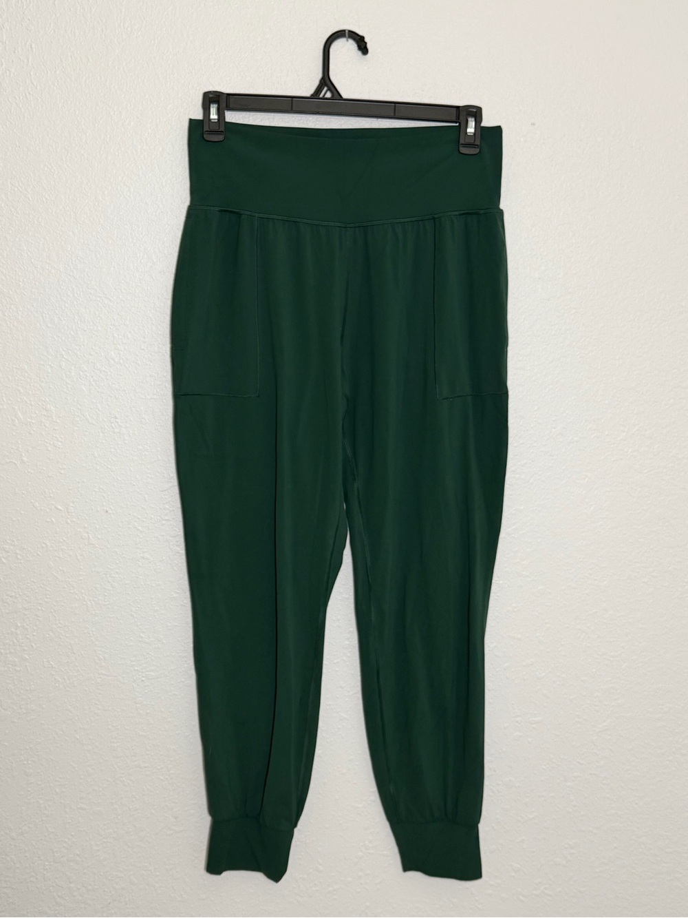 Athleta Forest Green High-Waist Jogger Pants